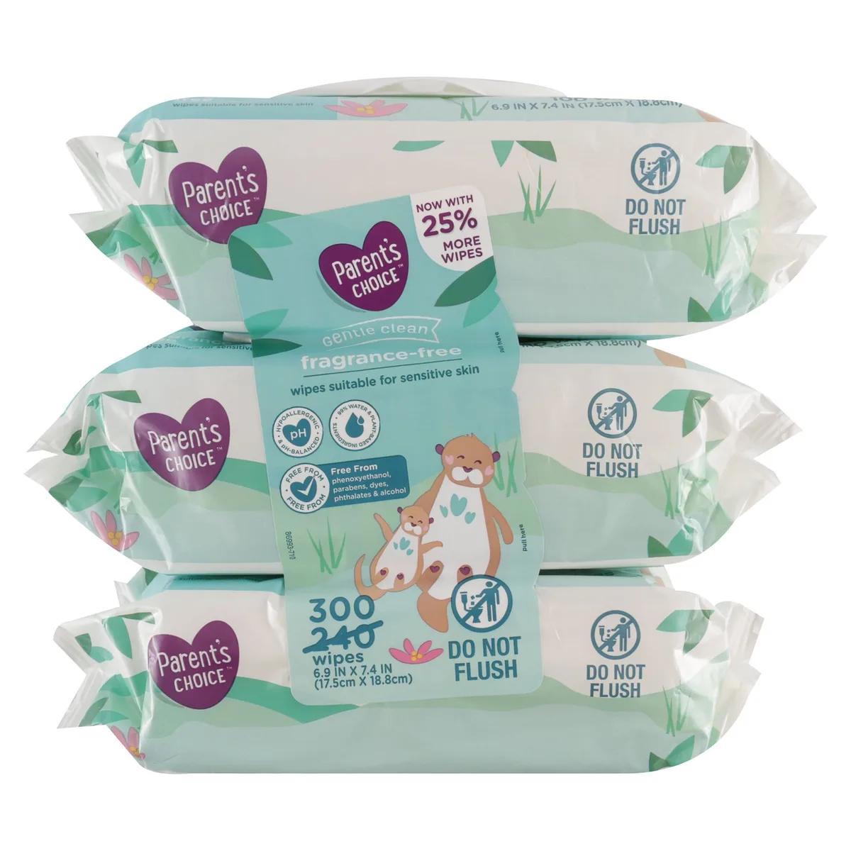 Toalla Humeda Parents Choice Pc Sin Fragancia – 300 Uds