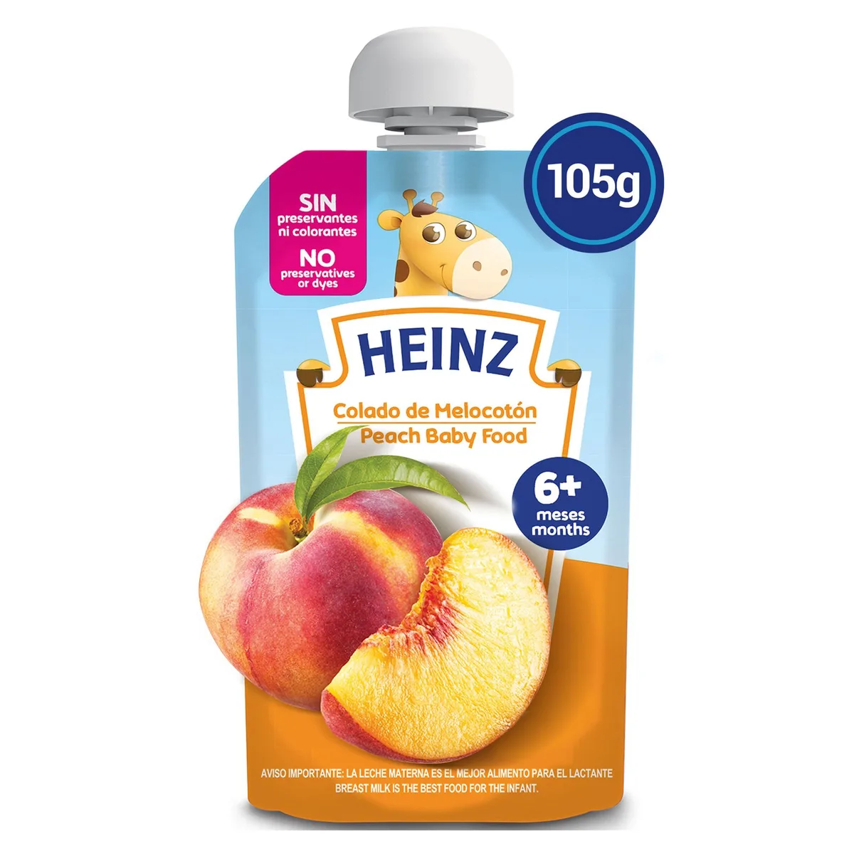 Colado Heinz Melocotón Doy Pack – 105 g