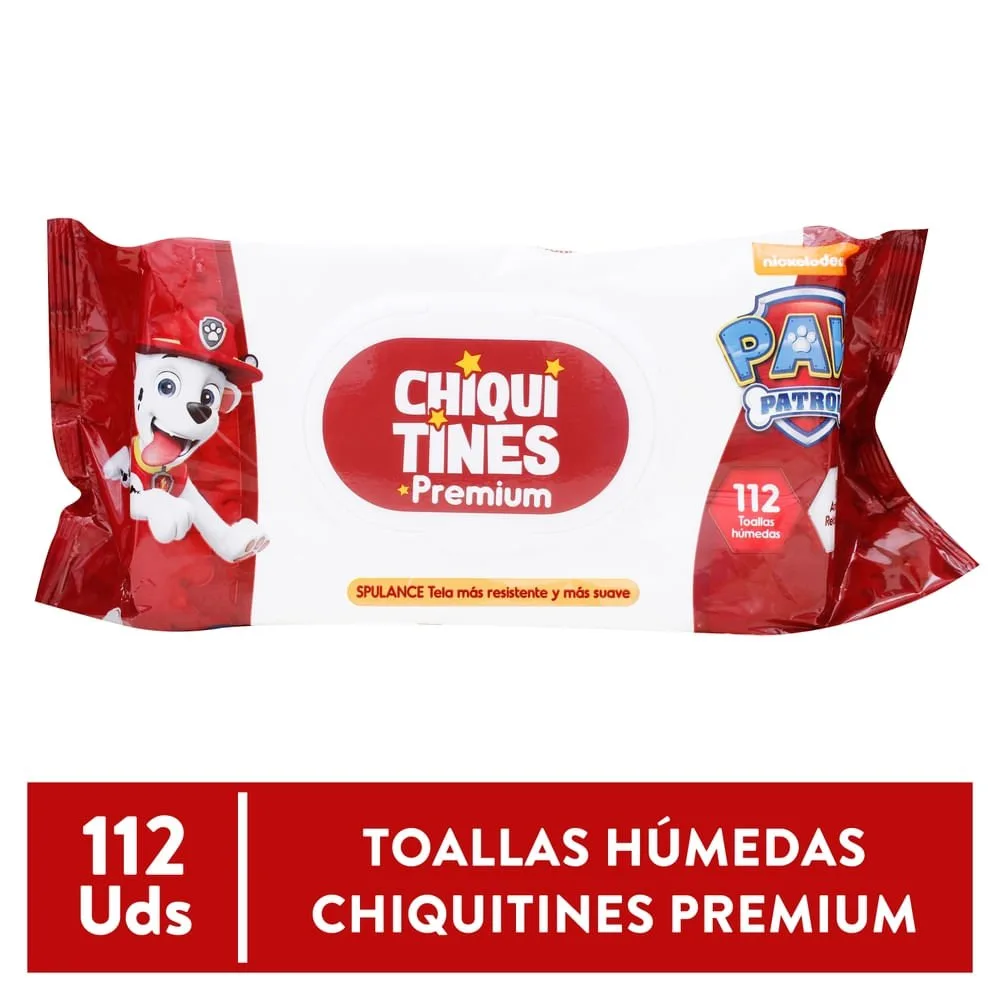 Toallas Húmedas Chiquitines premium -112 uds